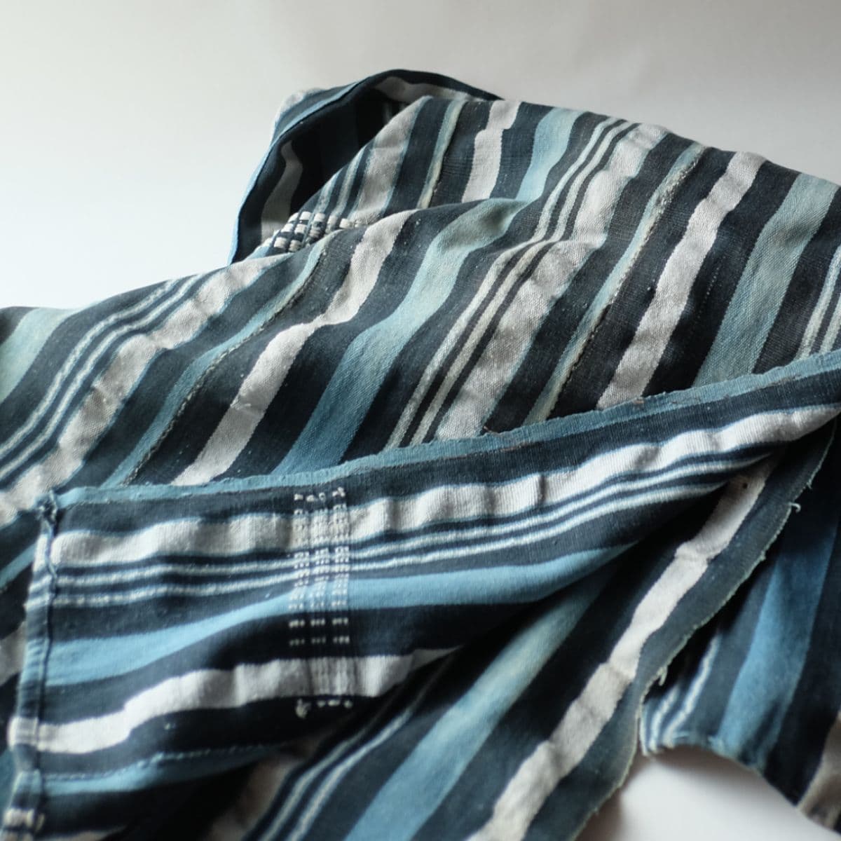 ヴィンテージ　藍染布