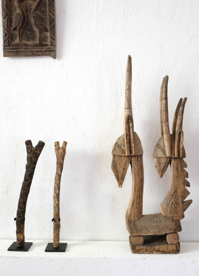 ドゴン族　ハシゴ