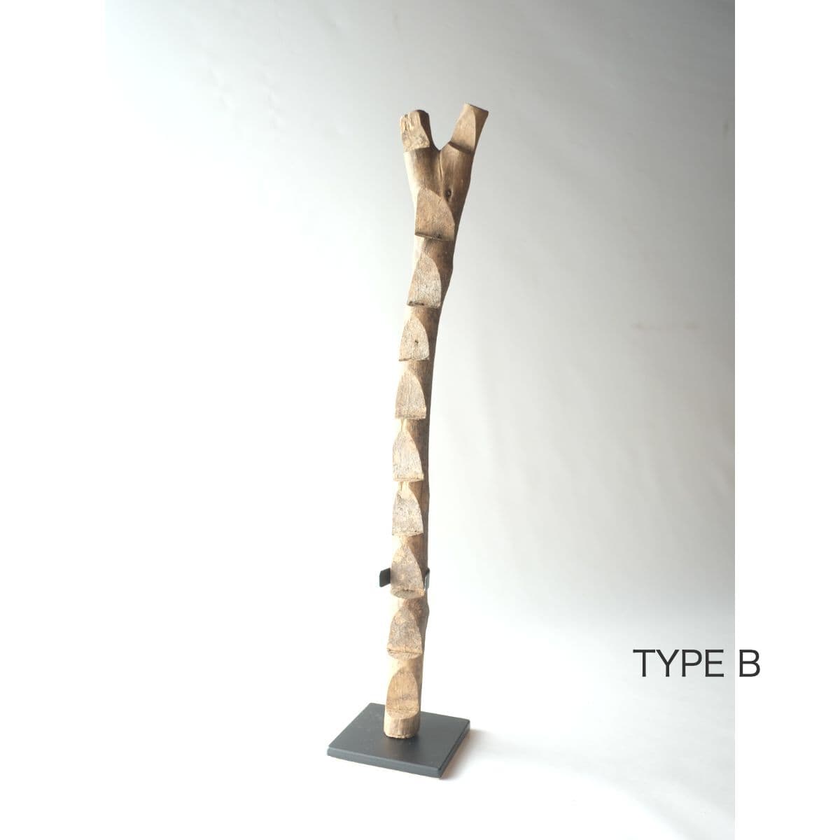 ドゴン族　木彫ミニはしご